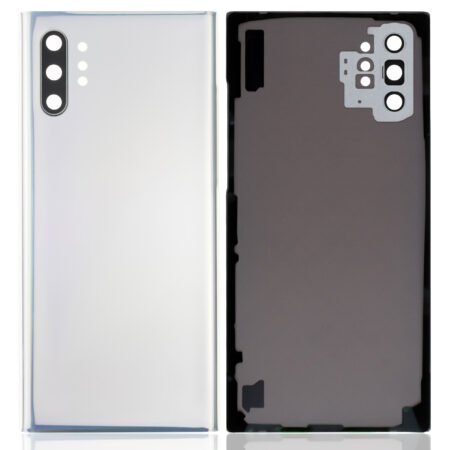 Samsung Galaxy Note 10 Plus Back Glass / (With Logo) (Aftermarket Plus)) / Aura Glow