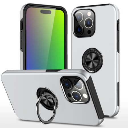 iPhone 15 Ring Case / Silver