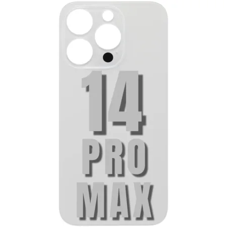 iPhone 14 Pro Max Back Glass / Silver
